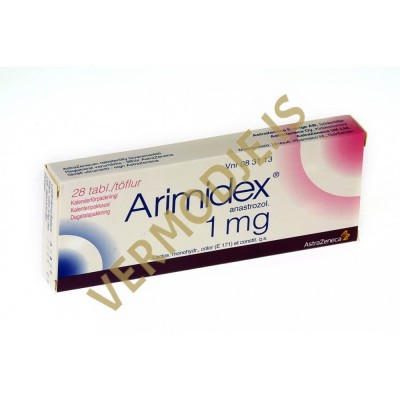 Arimidex AstraZeneca (Anastrozole) - 28 tabs (1mg/tab)