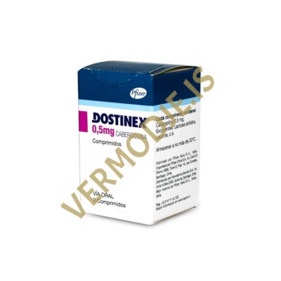 Dostinex Pfizer (Cabergoline) - 2 tabs x 0.5mg