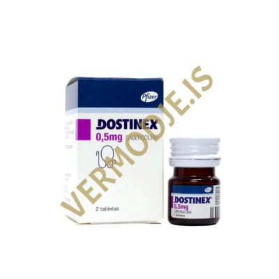 Dostinex Pfizer (Cabergoline) - 2 tabs x 0.5mg