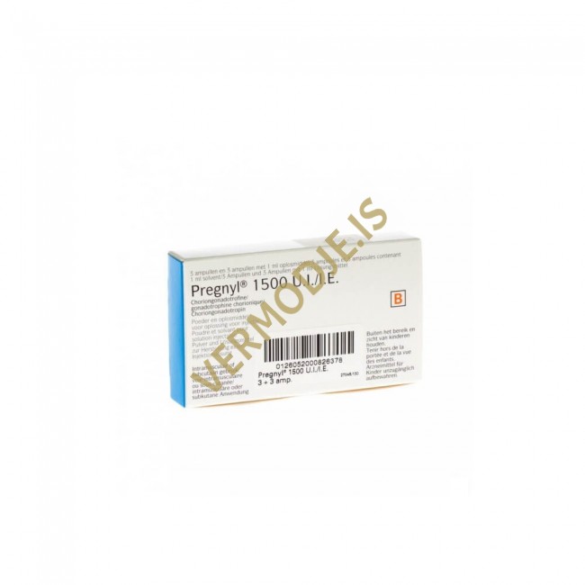 Pregnyl 1500 IU (Chorionic Gonadotropin)