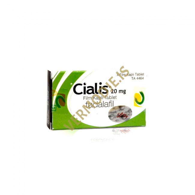 Cialis Lilly (Tadalafil) - 4 tabs (20 mg/tab)