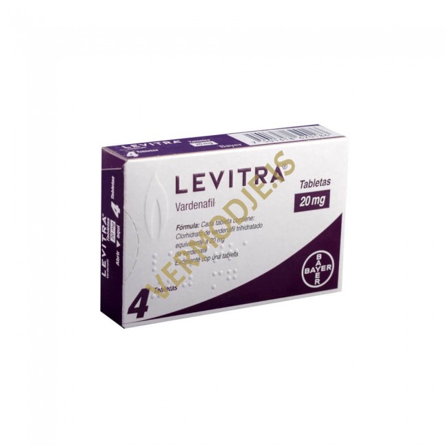 Levitra (Vardenafil) - 4 tabs (20 mg/tab)