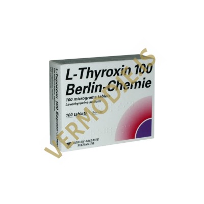 T4 L Thyroxin (Levothyroxine Sodium) - 100 tabs (100mcg/tab)
