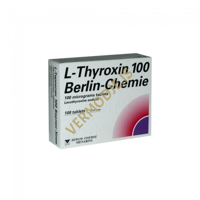 T4 L Thyroxin (Levothyroxine Sodium) - 100 tabs (100mcg/tab)