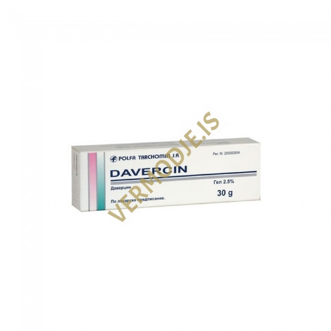 Davercin 30gr. gel for Acne Treatment