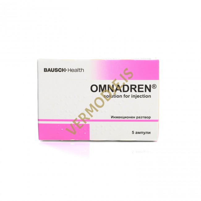 Omnadren (Testo Mix) - Nakupujte Online v České Republice Omnadren 250 - 5 amp (1ml/250mg)