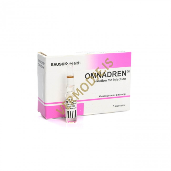 Omnadren (Testo Mix) - Nakupujte Online v České Republice Omnadren 250 - 5 amp (1ml/250mg)