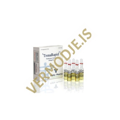 TrenaRapid Alpha Pharma (Trenbolone Acetate) - 10amps (100mg/ml)