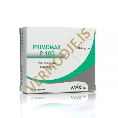 Primomax P100 MAXLab (Methenolone Enanthate) - 10amps (100mg/ml)