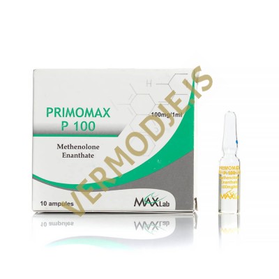 Primomax P100 MAXLab (Methenolone Enanthate) - 10amps (100mg/ml)