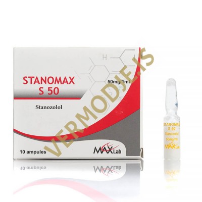 Stanomax S50 MAXLab (Stanozolol) - 10amps (50mg/ml)