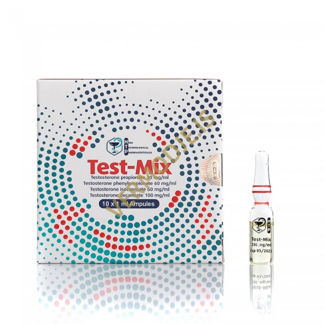 Test-Mix HTP (Testosterone Mix) - 10amps (250mg/ml)