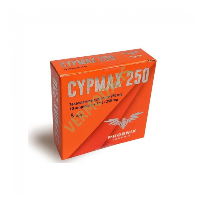 Cypmax (Testosterone Cypionate) - 10amps (250mg/ml)