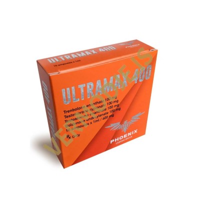 Ultramax 400 Phoenix Labs (Tren E + Test C + Test E + Bold) - 10amps (400mg/ml)