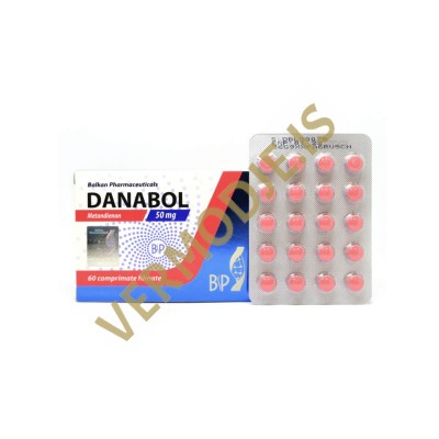 Danabol Balkan Pharma (Methandienone) - 100tabs (10mg/tab)