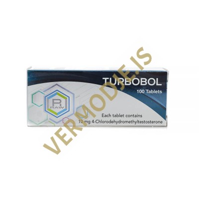 Turbobol RAW Pharma (4-Chlorodehydromethyltestosterone) - 100tabs (10mg/tab)