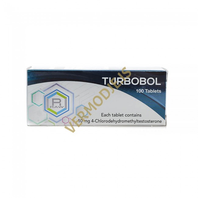 Turbobol RAW Pharma (4-Chlorodehydromethyltestosterone)
