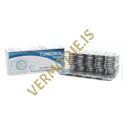 Turbobol RAW Pharma (4-Chlorodehydromethyltestosterone) - 100tabs (10mg/tab)