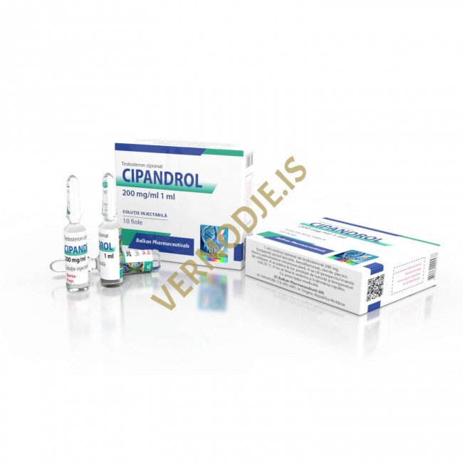 Cipandrol Balkan Pharma (Testosterone Cypionate) - 10amps (200mg/ml) Cipandrol Balkan Pharma (Testosterone Cypionate)