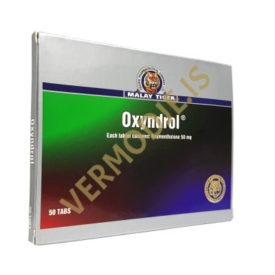Oxyndrol Malay Tiger (Oxymetholone) - 50tabs (50mg/tab)