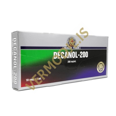 Decanol-200 Malay Tiger (Nandrolone Decanoate) - 10amps (200mg/ml)