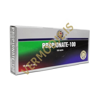 Propionate-100 Malay Tiger (Testosterone Propionate) - 10amps (100mg/ml)