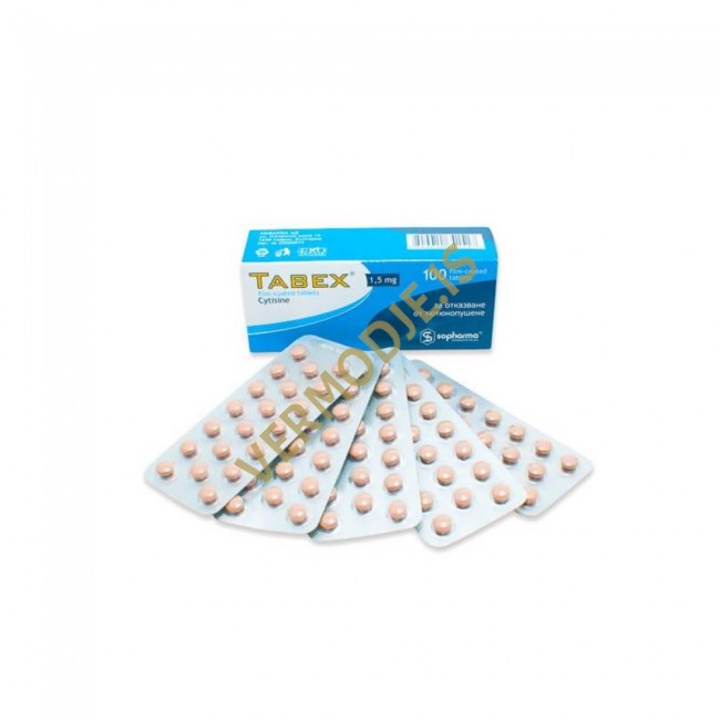 Acheter Tabex® Original - Arrêter de fumer - Cytisine Naturelle Tabex (Cytisine) - 100 tabs (1.5 mg/tab)