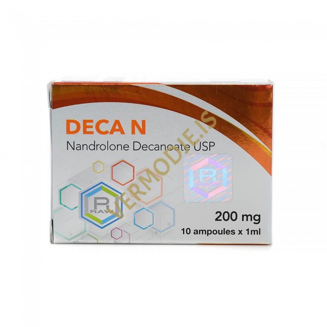 Deca N RAW Pharma (Nandrolone Decanoate) - 10amps (200mg/ml) Deca N RAW Pharma (Nandrolone Decanoate)