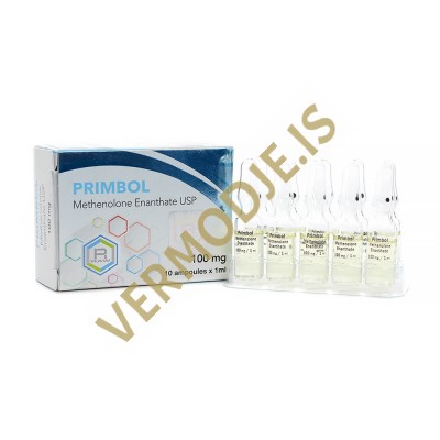 Primbol RAW Pharma (Methenolone Enanthate) - 10amps (100mg/ml)