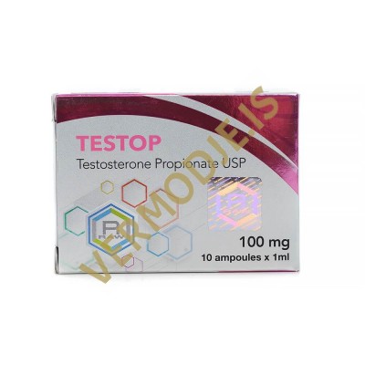 Testop RAW Pharma (Testosterone Propionate) - 10amps (100mg/ml)