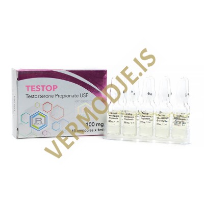 Testop RAW Pharma (Testosterone Propionate) - 10amps (100mg/ml)