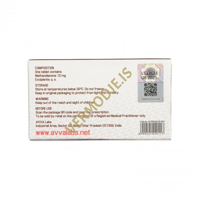 DB-10 Dianabol AVVA Labs (Methandienone)