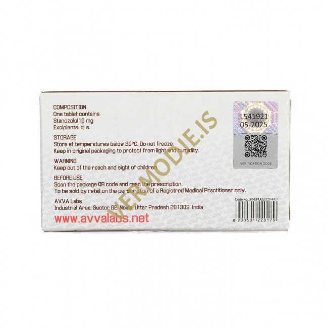 SZ-10 AVVA Labs (Stanozolol) - 100tabs (10mg/tab) SZ-10 AVVA Labs (Stanozolol)