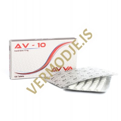 AV-10 Anavar AVVA Labs (Oxandrolone) - 100tabs (10mg/tab)