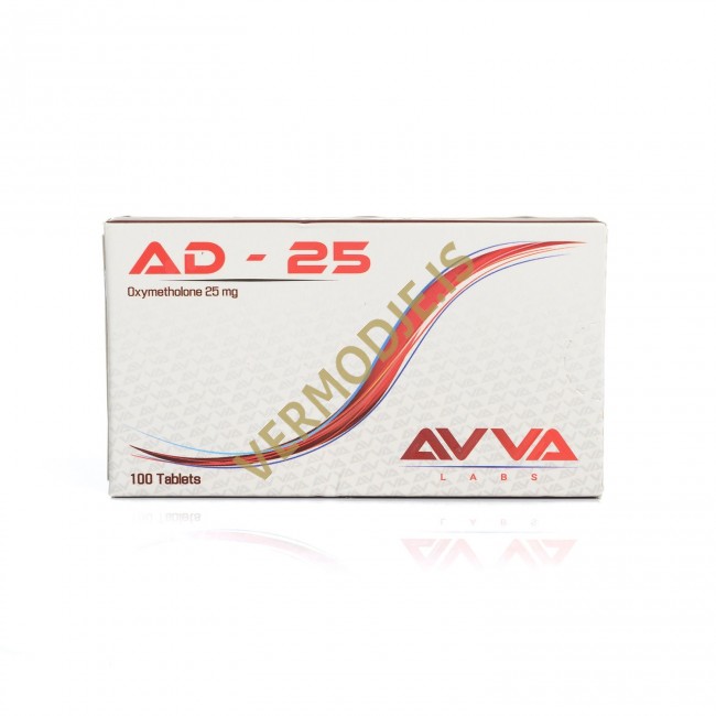 AD-25 Anadrol AVVA Labs (Oxymetholone) - 100tabs (25mg/tab) AD-25 Anadrol AVVA Labs (Oxymetholone)