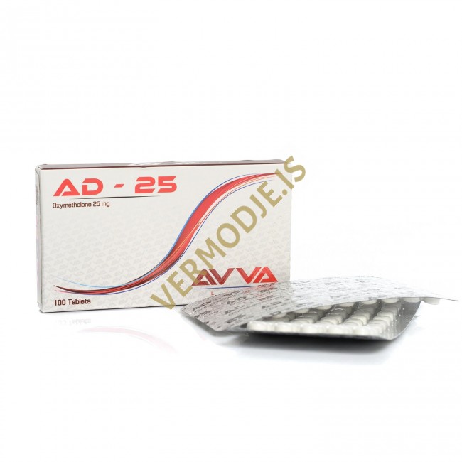 AD-25 Anadrol AVVA Labs (Oxymetholone) - 100tabs (25mg/tab) AD-25 Anadrol AVVA Labs (Oxymetholone)