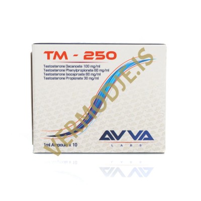 TM-250 Sustanon AVVA Labs (Testosterone Mix) - 10amps (250mg/ml)