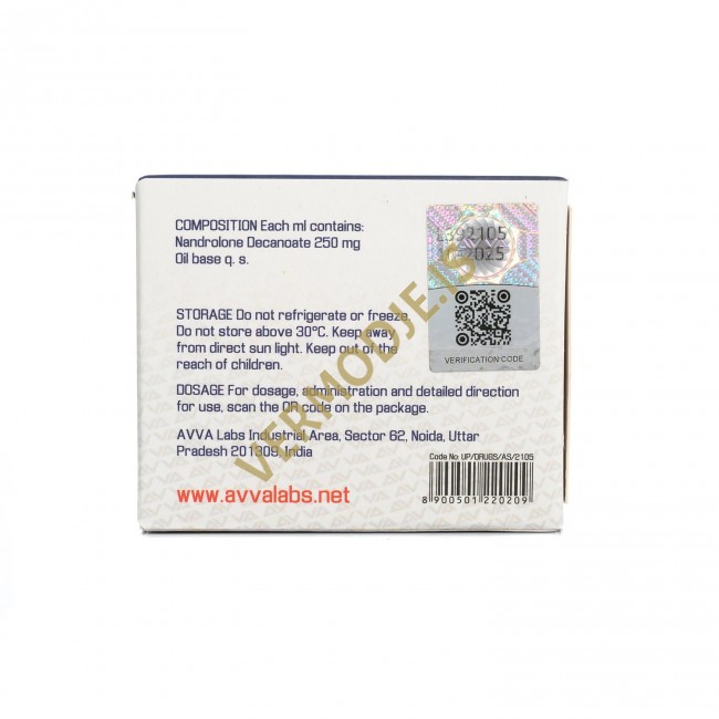 ND-250 Deca AVVA Labs (Nandrolone Decanoate) - 10amps (250mg/ml) ND-250 Deca AVVA Labs (Nandrolone Decanoate)