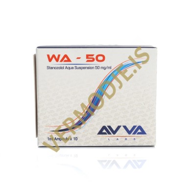 WA-50 AVVA Labs (Stanozolol Aqua Suspension) - 10amps (50mg/ml)