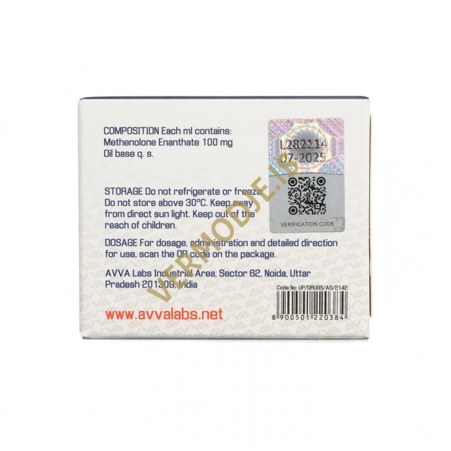 PR-100 Primobolan AVVA Labs (Methenolone Enanthate)