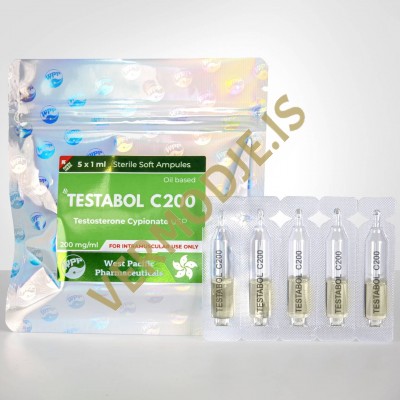 Testabol C200 WPP (Testosterone Cypionate) - 5amps (200mg/ml)