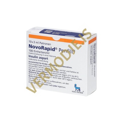 NovoRapid Penfill (Insulin) 300IU - 10x3ml