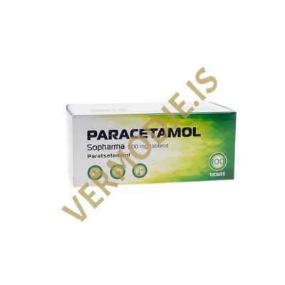 Paracetamol (Sopharma) - 100 tabs (500mg/tab)