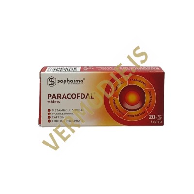 Paracofdal (Sopharma) - 20 tabs 