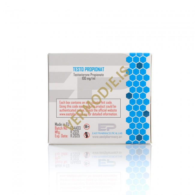 Testo Propionat EastPharmacy (Testosterone Propionate) - 10amps (100mg/ml) Testo Propionat EastPharmacy (Testosterone Propionate) - 10amps (100mg/ml)