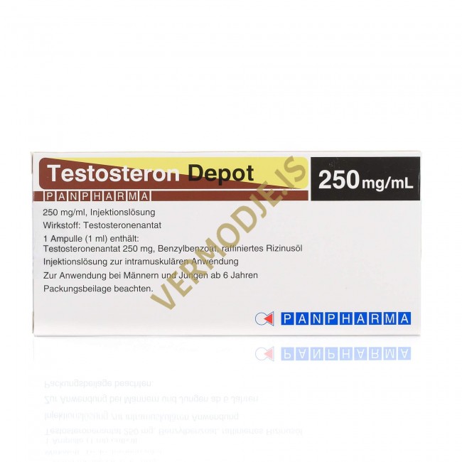 Testosteron Depot PANPHARMA (Testosterone Enanthate) - 10amps (250mg/ml)