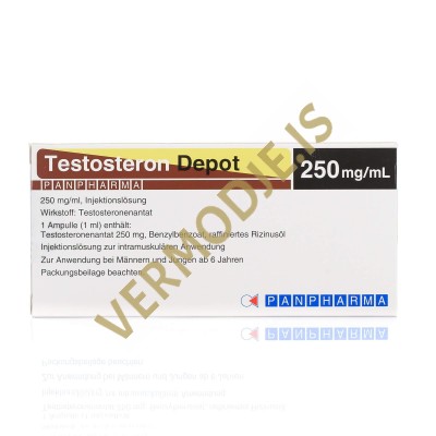 Testosteron Depot PANPHARMA (Testosterone Enanthate) - 10amps (250mg/ml)
