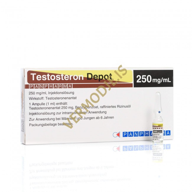 Testosteron Depot PANPHARMA (Testosterone Enanthate) - 10amps (250mg/ml)