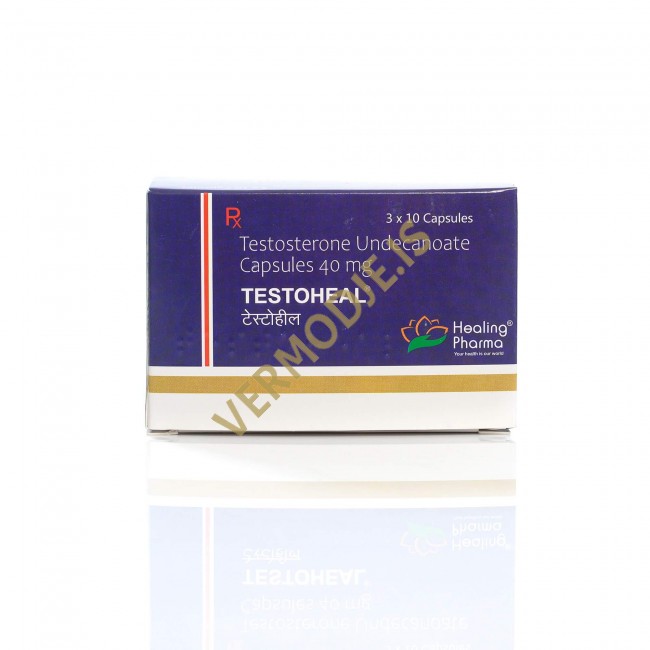 Testosterone Undecanoate TESTOHEAL - 30tabs (40mg/tab)
