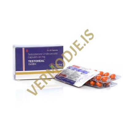 Testosterone Undecanoate TESTOHEAL - 30tabs (40mg/tab)